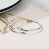 S925 Silver Plated Snake Bracelet - Women's Simple Light Luxury Open Design for Zodiac Year of the Snake