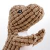 Bite-resistant Teeth-grinding Chewing Toy for Dogs Cats Washable Dinosaur Shaped Plush Sounding Dog Puzzle Toy Puppy Supplies