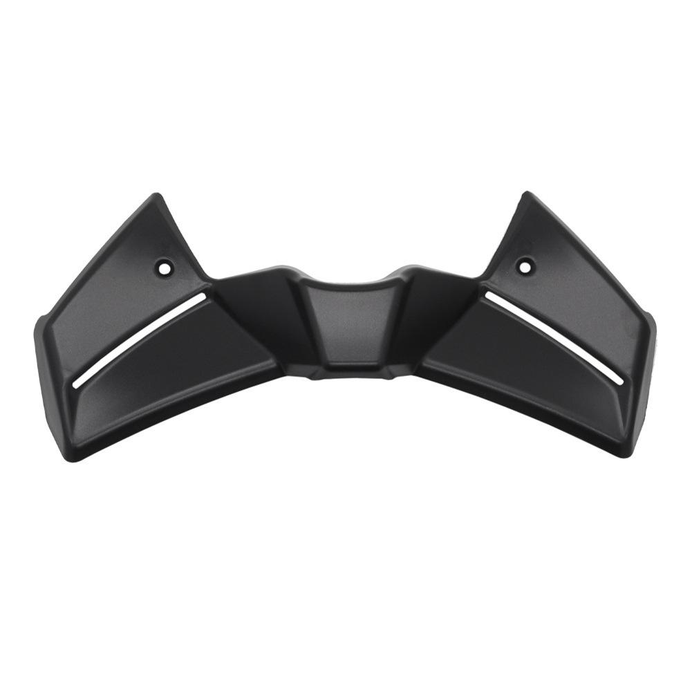 Abtriebs-Add-on Frontspoiler-Kit Hochgeschwindigkeitsfahrt Schwarz, Wassertransferdruck ABS Eisenkonstruktion Für MT-09 2025-2025