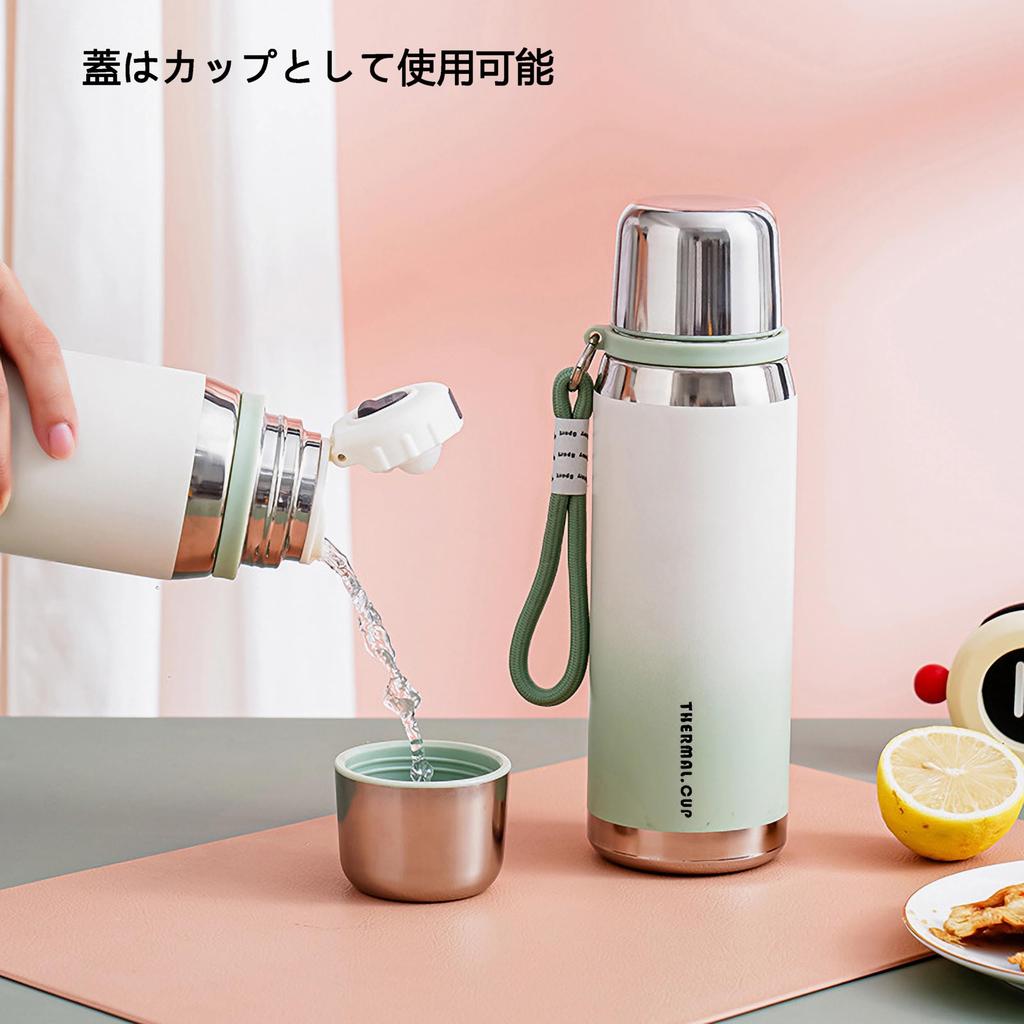 Hochwertige hitzebeständige Edelstahl-IOLOYU-Wasserflasche 600 ml Thermosflasche für kaltes Wasser Edelstahlbecher 800 ml Edelstahlflasche Wasserflasche