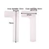 2Pcs Id13Mm Four Five Way Joint Pipe Adapter,Shelf Wardrobe Hook Fittings Plant Support Connector,Garden Watering Irrigation