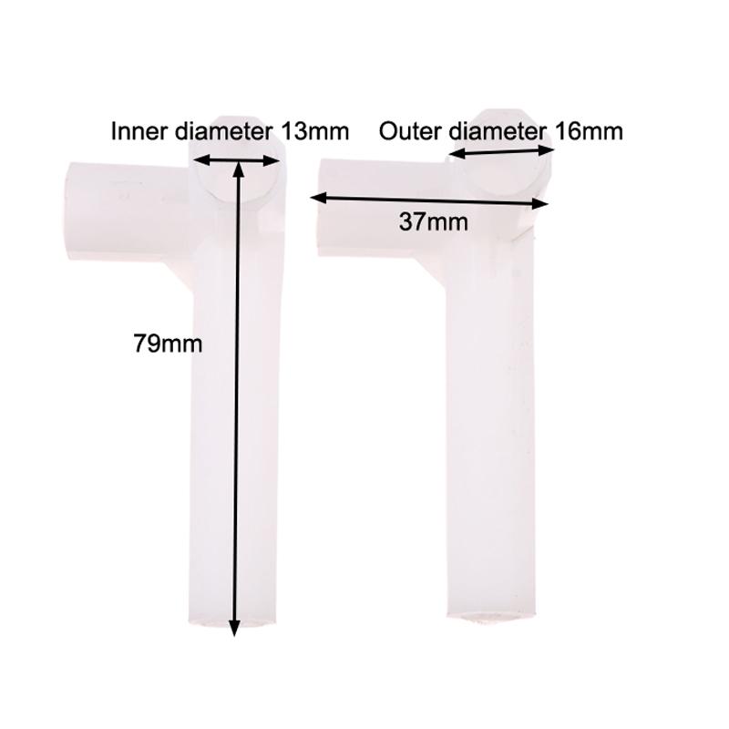 2Pcs Id13Mm Four Five Way Joint Pipe Adapter,Shelf Wardrobe Hook Fittings Plant Support Connector,Garden Watering Irrigation