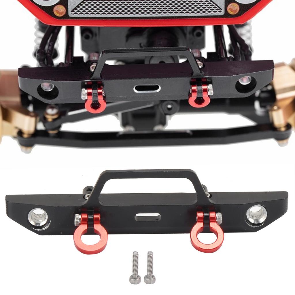 1/24 RC Aluminum Alloy Metal Front Bumper Bumper Accessories for SCX24 90081