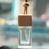 10ML Fragrance Air Freshener Scent Perfume Empty Bottle Ornament Pendant Square Cap Empty Bottle Car Essential Oil Diffuser