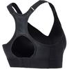 Li Ning Fitness Series Solid Color Breathable High Support Tight Sports Bra Women Underwear Black AUBS026-2