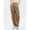 Peacebird Women's Fall High-Waist Tapered Casual Trousers