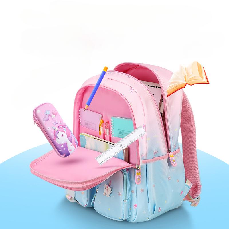 Girls School Bags High-quality Waterproof Oxford Cloth Backpacks 6-9 Years Children Primary School Students Back Pack Mochila