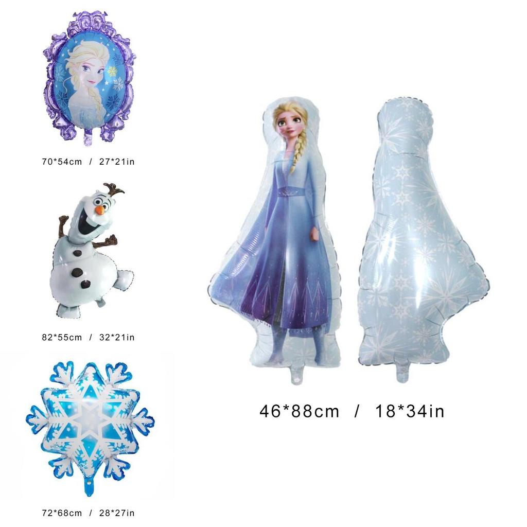 Frozen Princess Elsa Anna Balloons For Birthday Party Decoration