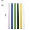 10Pcs Reusable Drinking Straw Glass Straws Eco-friendly High Borosilicate Glass Straw  Tube Party Bar Drinkware Bar Accessories