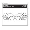 STOMPGRIP Traction Pad Tank Kit Volcano Clear for ZX-14R 55-3014