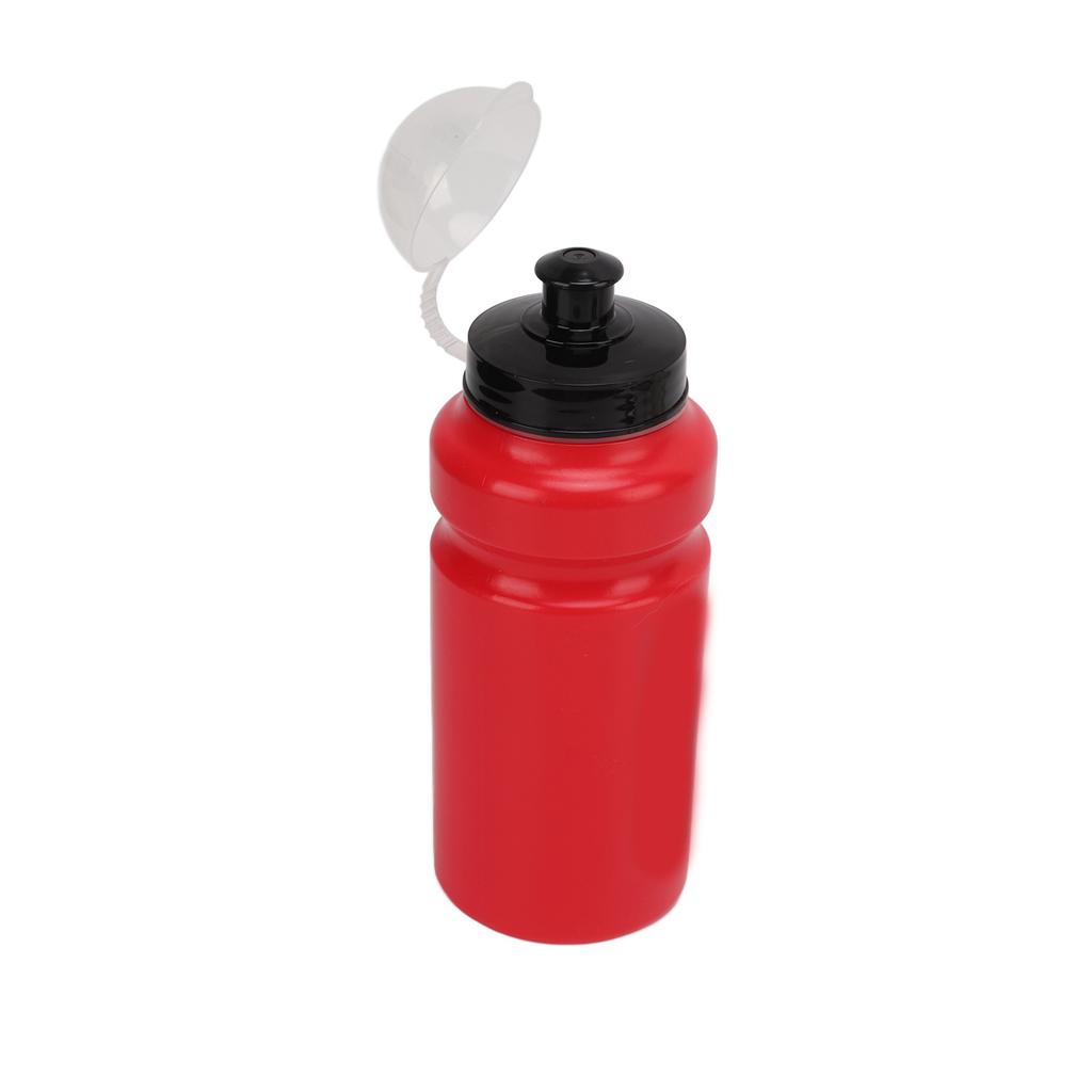 Sports Bottle 500ml Large Capacity Anti Slip Portable Bicycle Drink Kettle for Mountain Bike Cycling AccessoriesRed