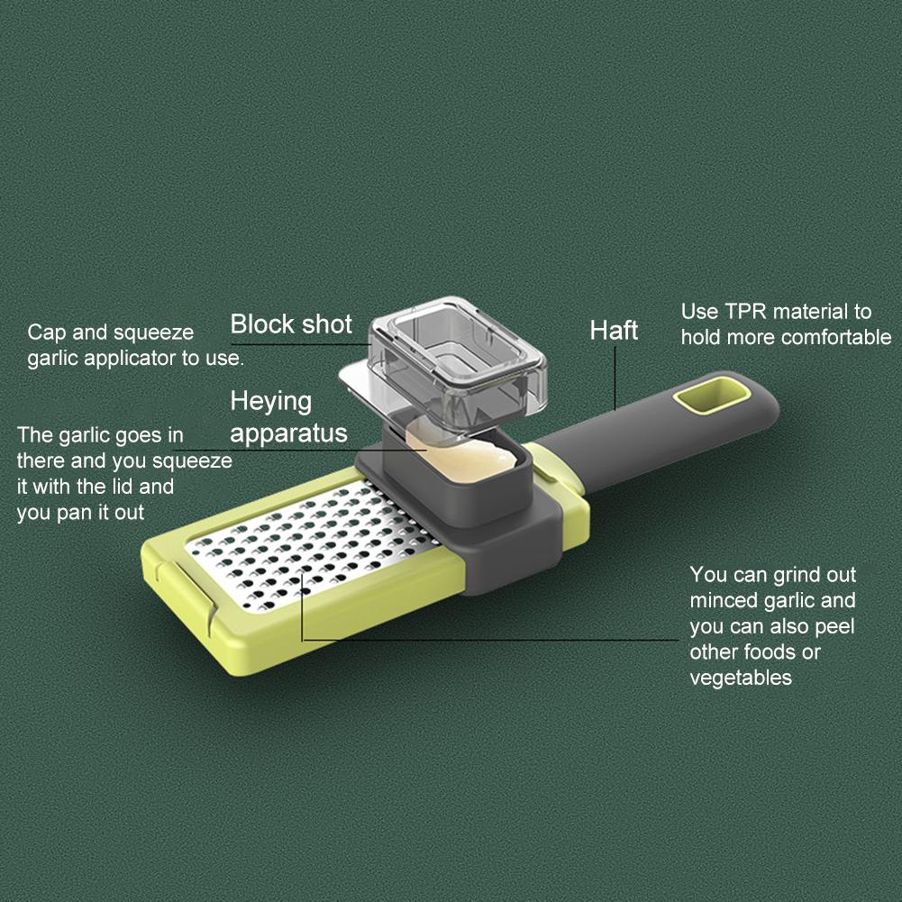 Garlic Press Stainless Steel Garlic Presser Upgrade Garlic Press