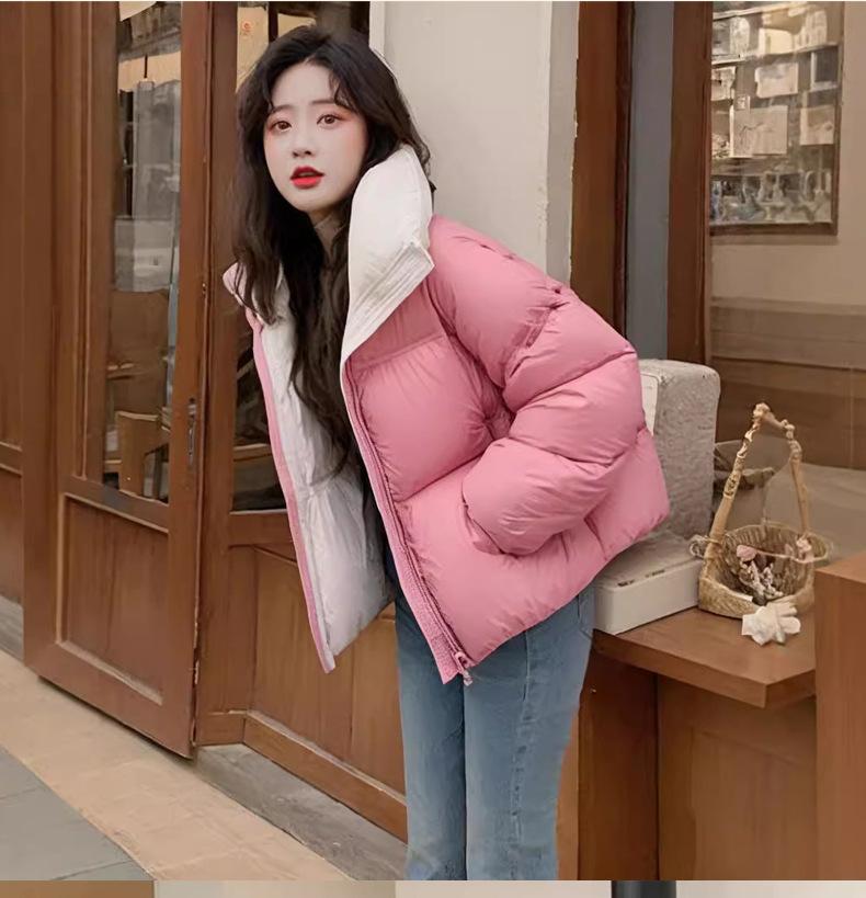 Clearance down jacket winter women's new Korean version 90 duck down women's clothing short warm Pinghu jacket