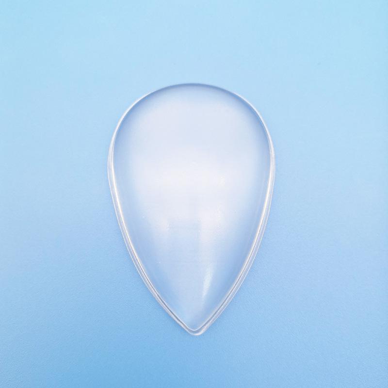 3D Silicone Makeup Puff - Water Drop, Heart, Round Shapes, Non-Absorbing, Wet & Dry Dual-Use, Bouncy, Ultimate Makeup Application Tool