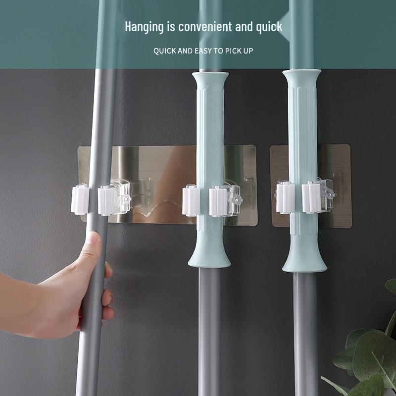 Magic Sticker Traceless Wall-Mounted Mop Holder