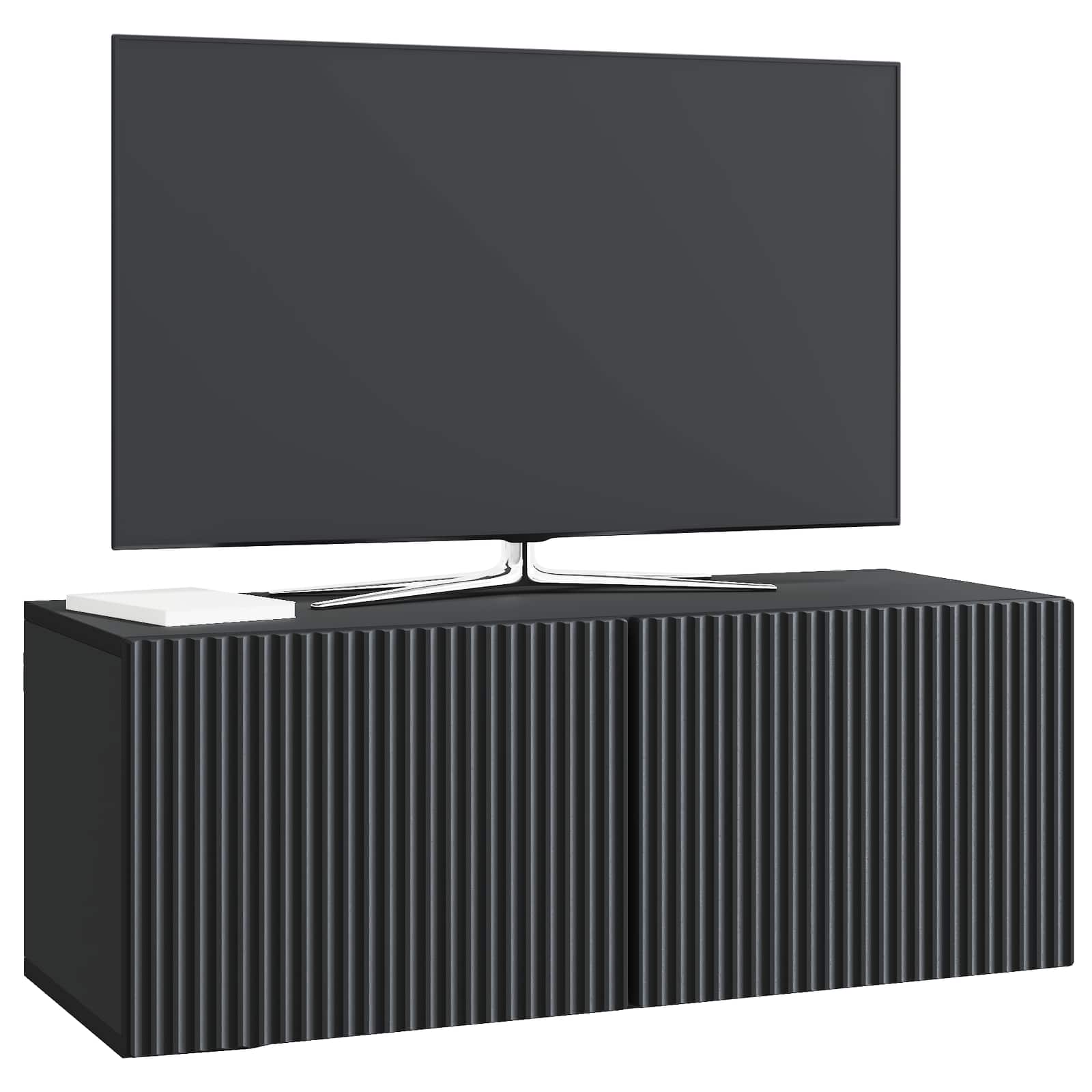 Wall Mounted TV Cabinet Black 78