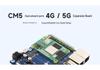 Raspberry Pi CM5 Dual Network Expansion Board with 4G/5G Module Support, Dual 4K Output, and Dual MIPI.
