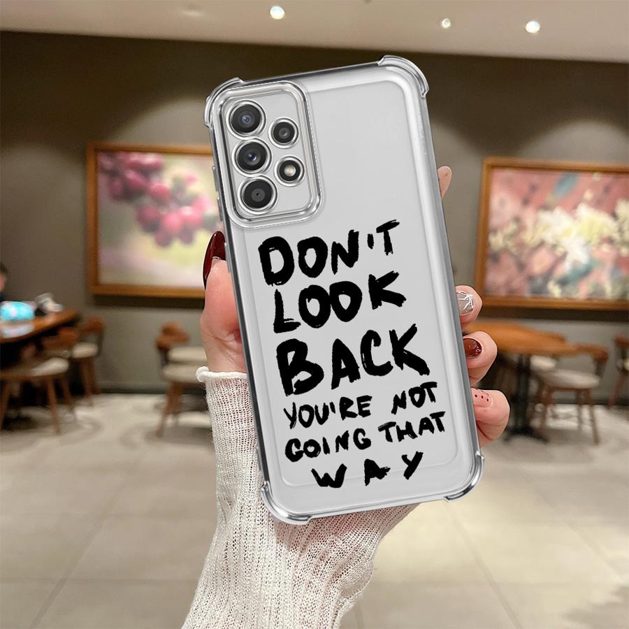 

Case for Samsung Galaxy A07 A53 A24 A52 A23 A51 A73 A13 A15 A05 A54 A34 A16 A06 A33 A50 A14 A04 A12 A03 Phone Cover Art Letters Galaxy A50s