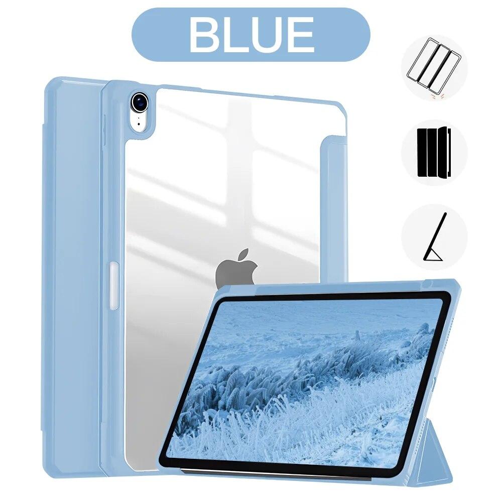 Copertina IPad Pro Mini Air Custodia Smart Cover In Pelle Per Tablet Huawei MediaPad T3, T5 E Altri (6", 7", 11") Mi Pad 2 - Foto 5
