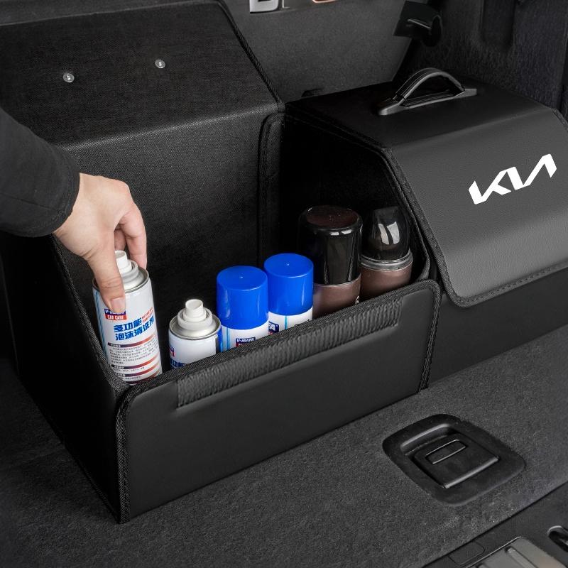 KIA Trunk Storage Box Car Tool Sorting Suitcase Case For KIA K5 K9 Sorento Ceed Sportage Carnival Stinger Forte Niro Cadenza K3 lfgv60
