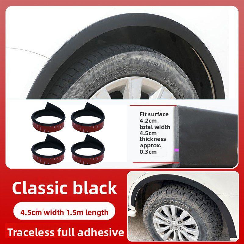 For BMW 3 5 Series F10 F10N F11 F11N F31 F18 F30 F35 F80 M3 2010~2015 Car Wheel Eyebrow Wheel Arch Protect Anti-collision Strips