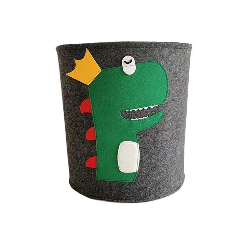 

Дрібниці Складна коробка для зберігання Бавовняний кошик для зберігання тварин Складний кошик для білизни для дитячих іграшок Dinosaur