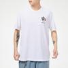 Adidas Neo Logo Print Sport Short Sleeve T-Shirt Men Tops White GP4810