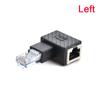 90 Degree 270 Degree Up Down Left Right Multi-Angle Rj45 Male To Female Lan