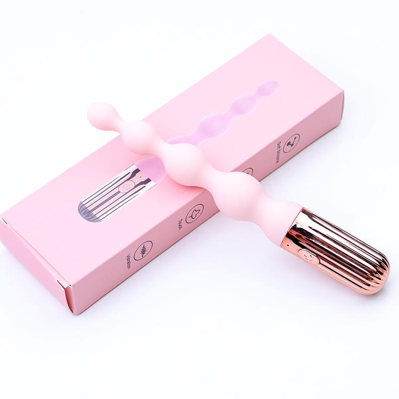 Dual Intensity Anal Beads Vibrator for Couples