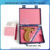 Painless Ear Piercing Gun with Sterile Gold-Plated Studs for Ear Jewelry