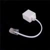 Rj11 6P4C Hunn Til Ethernet Rj45 8P8C Hann F/M Adapter Converter Kabeltelefon