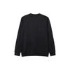 Anta Solid Color Crew Neck Pullover Sweatshirt Men sweatshirt Black 152147703-3