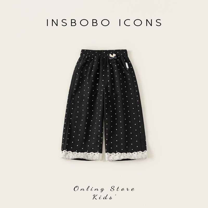 Детские брюки Insbobo Весна Малыш Повседневные брюки Супер милые Детские длинные брюки 2026 Весна и Осень Новая детская одежда