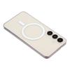 For Samsung Galaxy S25+ Crystal Clear Case Compatible with MagSafe Hard PC Phone Cover