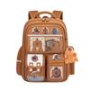 Capybara Decompression Backpack for Elementary Students Grades 1-6 - Lightweight, Large Capacity for Boys and Girls