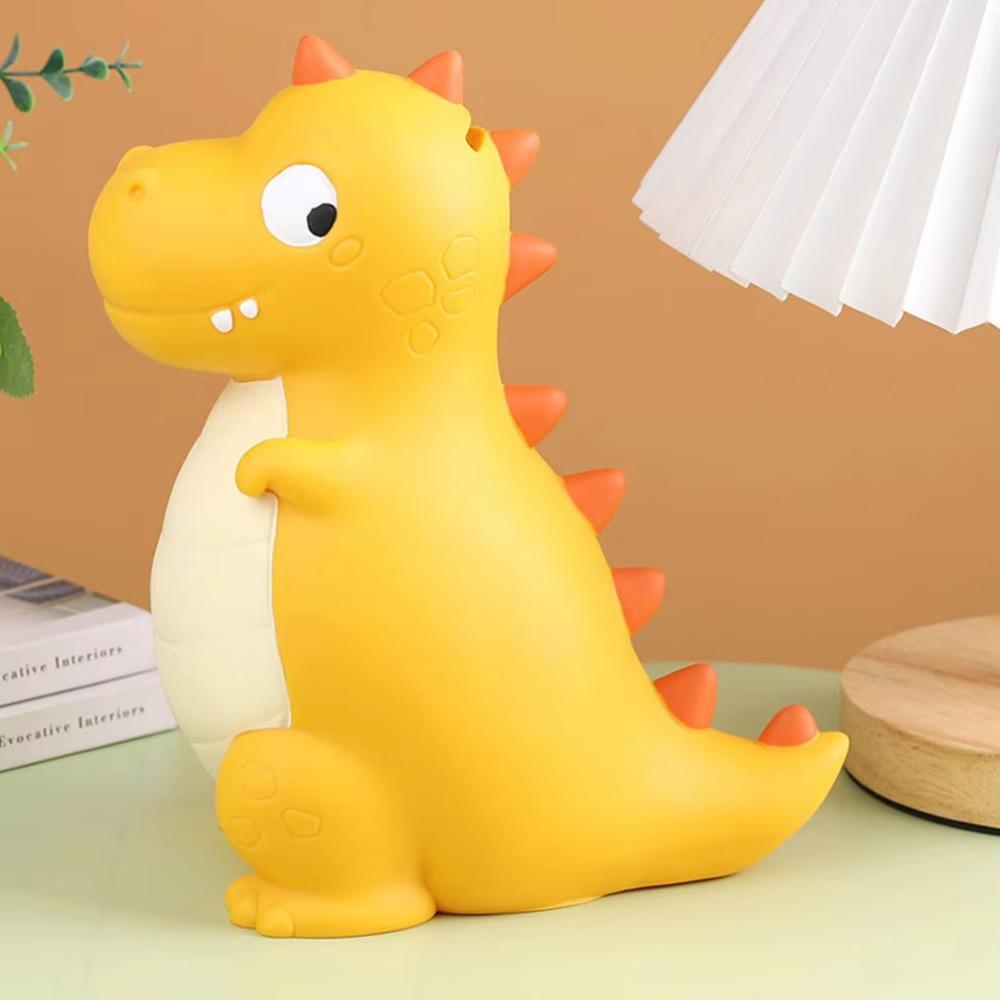 Cute Dinosaur Piggy Bank Cartoon Animal Desktop Ornaments Dinosaur Storage Jar Table