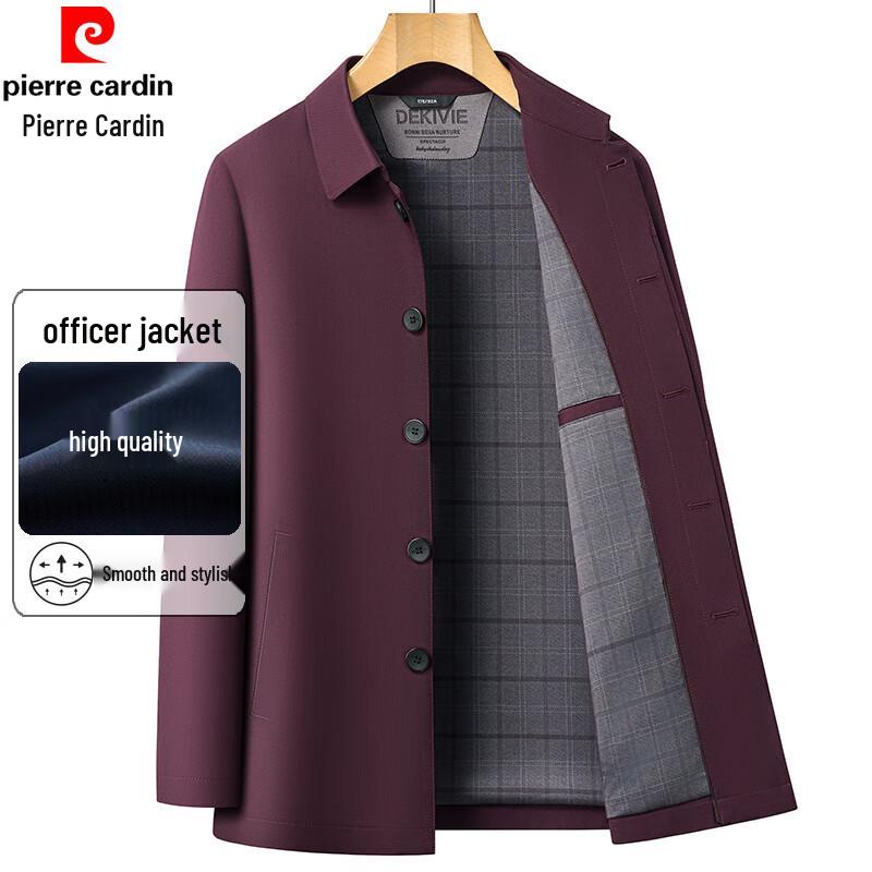 Pierre Cardin Men's Mid-length Business Casual Jacket