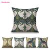 Uk Artist Walter Crane Peacock Swan Design Pattern Birds Home Decoration Sofa Throw Pillow Case Cotton Linen Cushion Cover Case
