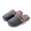 Winter cotton slippers can be disassembled and washed men's and women's shoes are warm couple's home added with plush slippers