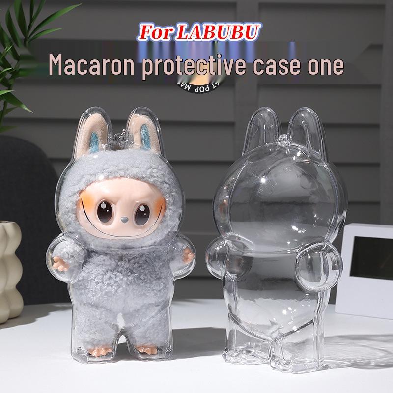 

Прозрачный защитный чехол Macaron Labubu для Pop Mart Gen 1 и 2 Contact for Large Quantity
