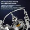 MAVLLOS FC4000 Spinning Gear 15kg Max Drag Stainless Steel Drag CNC Machined Suitable for Large Saltwater and Freshwater Use Reel, 6.31 High-Speed