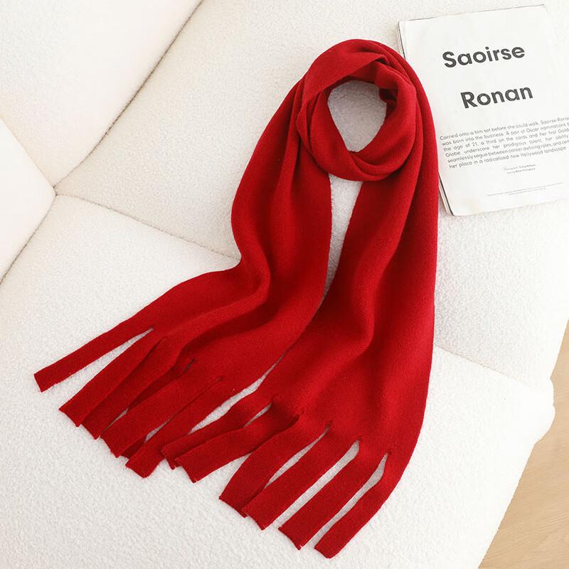 G·TENNA NXW190 Women's Solid Wool Scarf