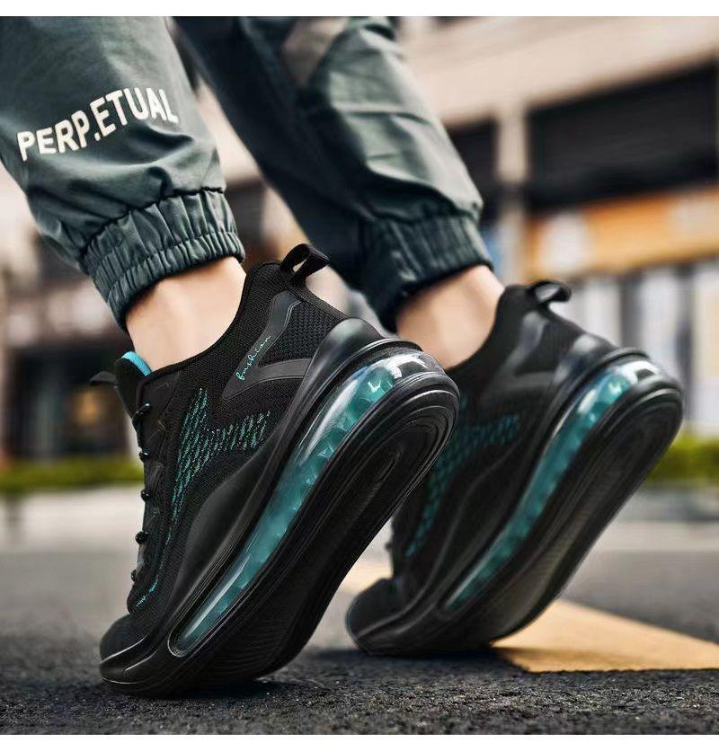 Men's Trendy Breathable Running Shoes - Comfortable, Soft Thick Sole for Autumn and Winter