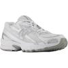 New Balance 740 Bungee Lace Little Kid White Silver Kids Sneakers PZ740WM