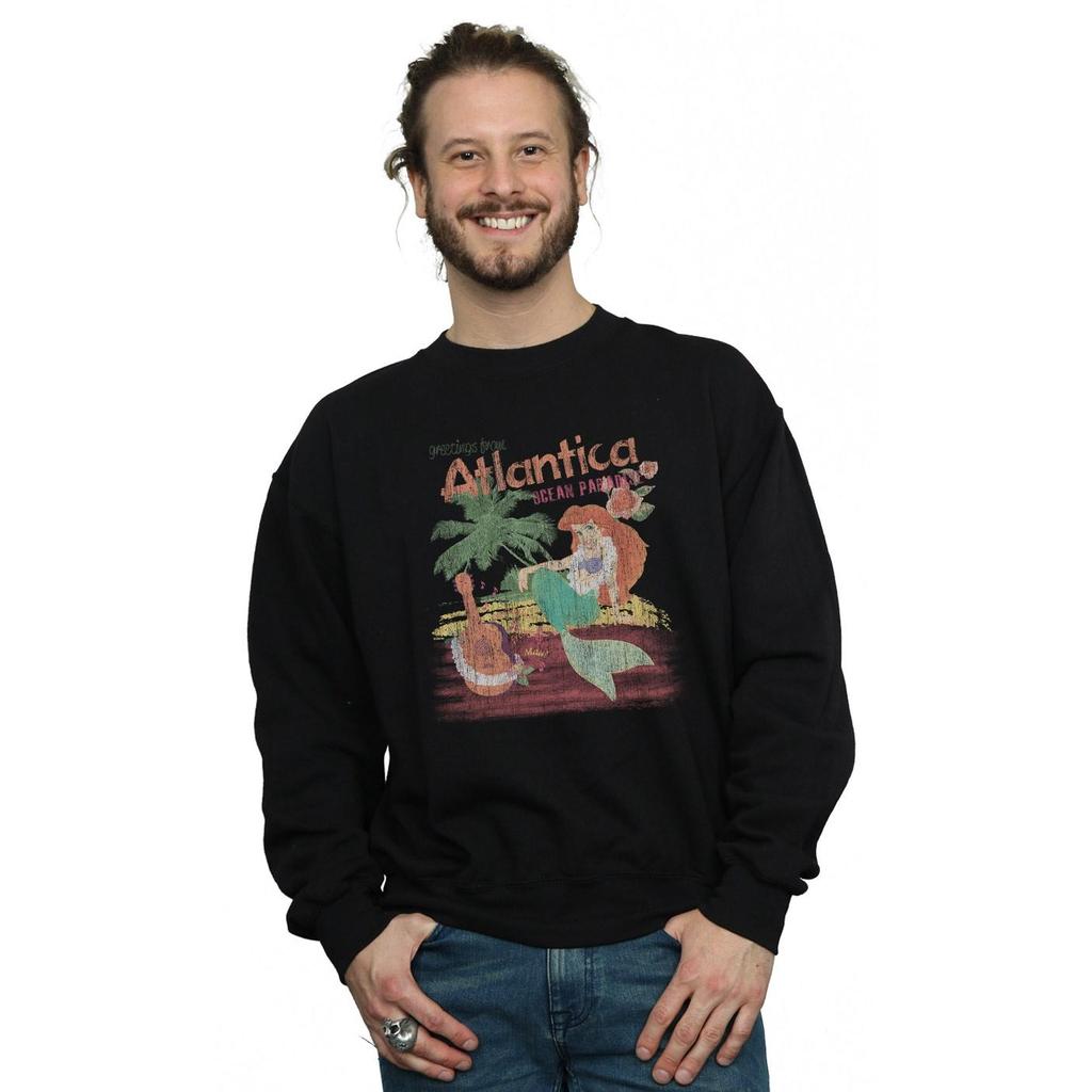 Disney Pánská mikina Malá mořská víla s motivem Pozdravy z Atlantiky