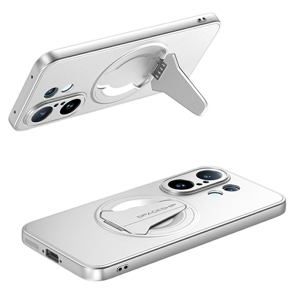 For vivo S30 Pro mini 5G Case Compatible with MagSafe Hidden Kickstand Skin-Feel Matte PC TPU Phone Back Cover