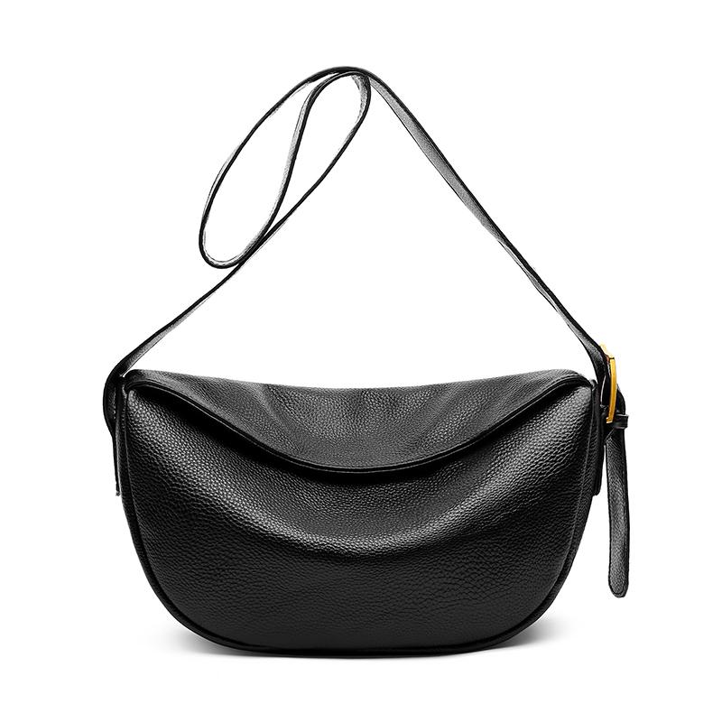 

100% Genuine Leather Women S Bag Handbags Designer Wide Shoulder Strap Women Shoulder Bags High Quality Female Messenger Bag Sac