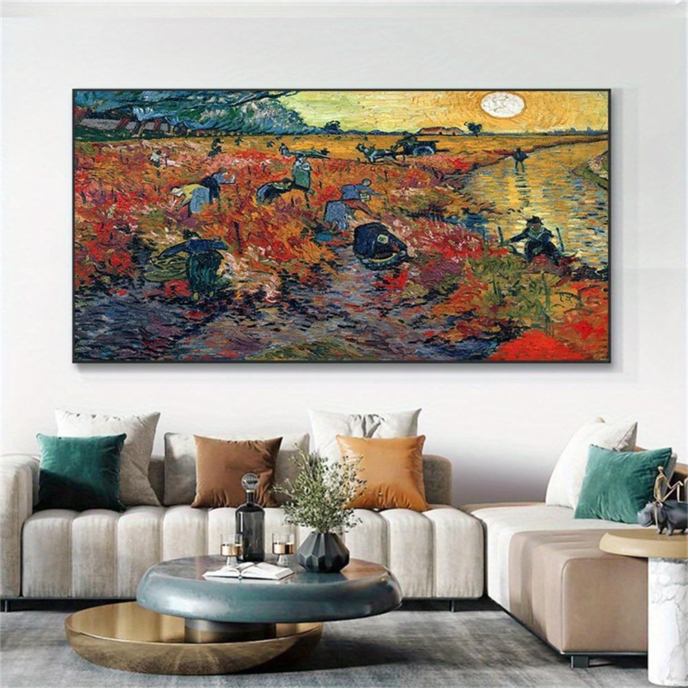 Famous Canvas Painting Van Gogh Posters and Prints Landscape Wall Art Pictures for Modern Living Room Cuadros Decor