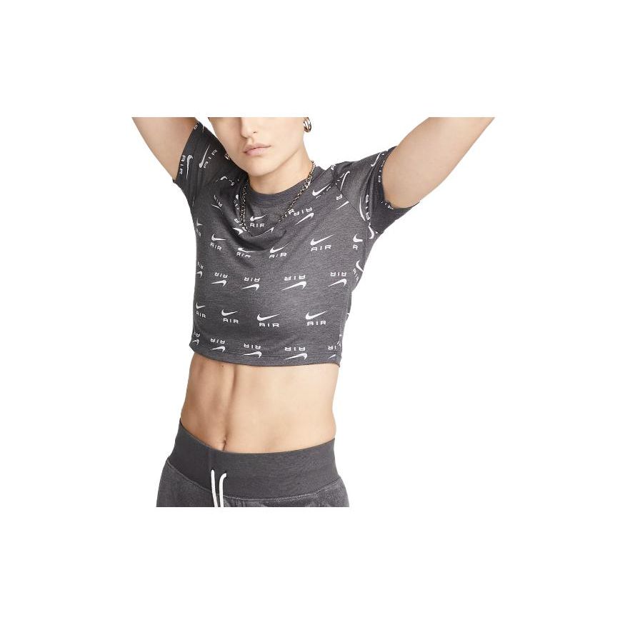 

Nike Женская футболка с коротким рукавом и логотипом, черная DZ3752-010 S