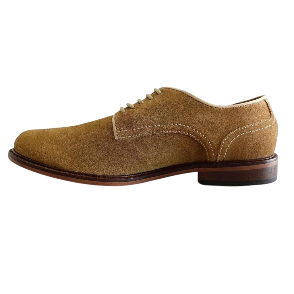 Firetrap Mens Arthur Suede Low Block Heel Derby Shoes